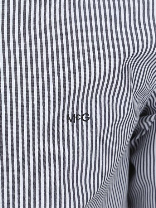 McGregor Shirt Poplin Stripes Navy