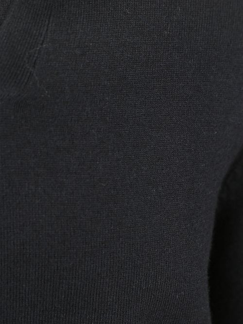 Profuomo Longsleeve Polo Shirt Wool Blend Navy Product / Detail