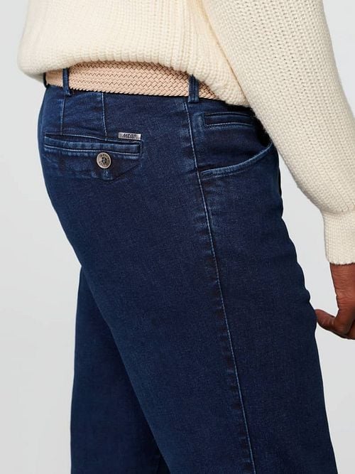 Meyer Jeans Dublin Dark Blue Model / Detail