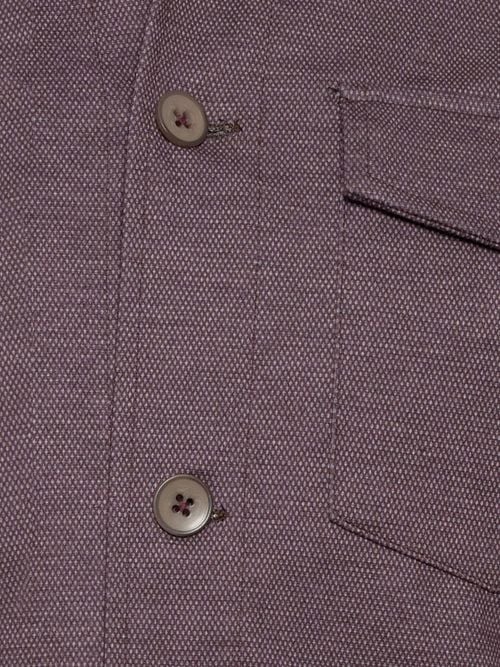 R2 Overshirt Melange Bordeaux