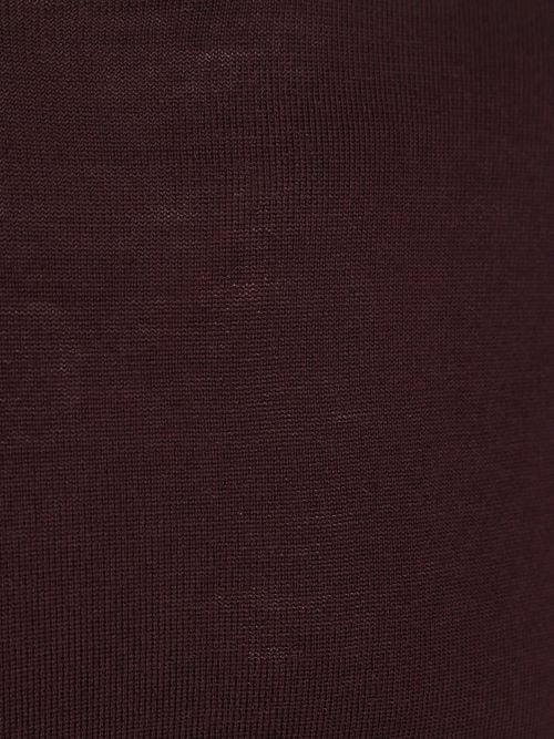 Suitable Pull Laine Mérino Bordeaux