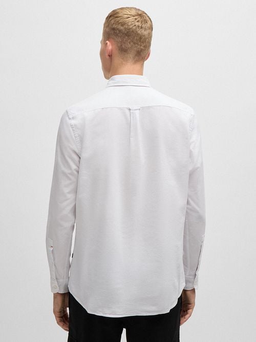 BOSS Rickert Shirt White Model / Achterkant