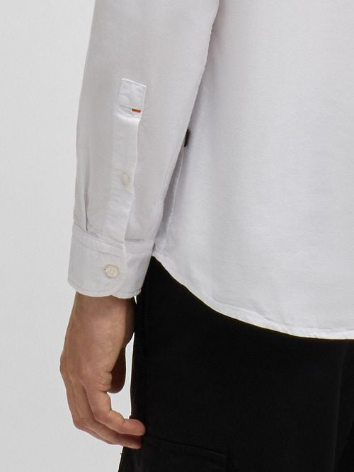 BOSS Rickert Shirt White Model / Detail