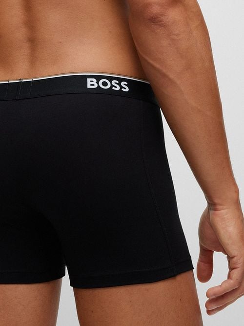 BOSS Shorts Power 3er-Pack Schwarz 001 Model / Detail