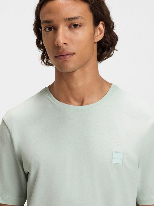 BOSS T-shirt Tales Light Blue Model / Detail