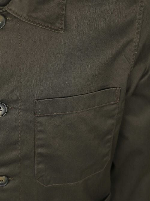Marc O'Polo Overshirt Twill Brown Product / Detail