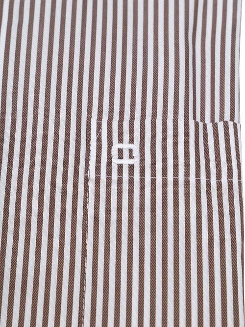 Olymp Luxor Shirt Stripes Brown Product / Detail