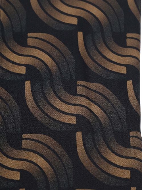 Olymp Luxor Shirt Print Brown Product / Detail