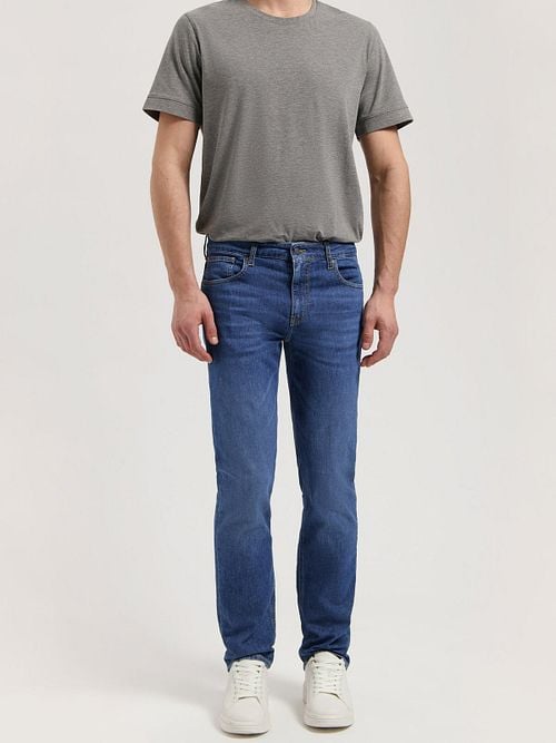 Bryces mid straight cassie authentic indigo