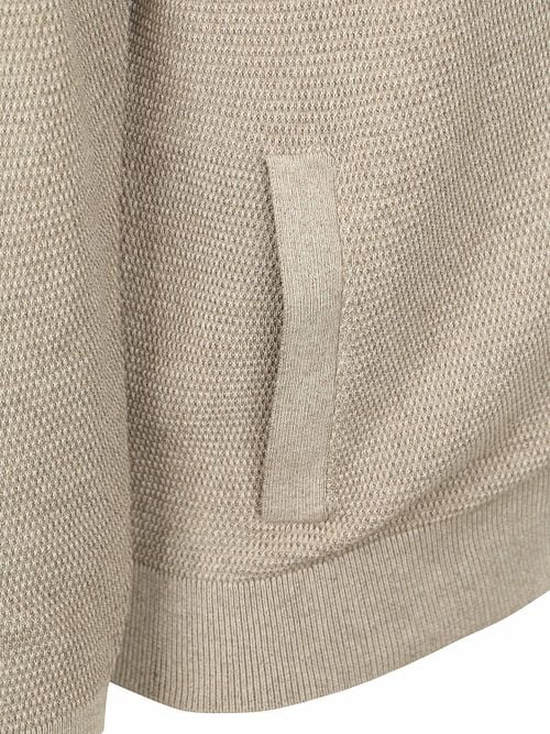 Casa Moda Pullover Zip Structure Beige Product / Detail