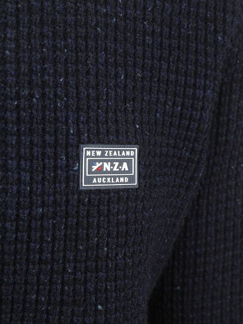 NZA Cardigan Wool Mix Dominick Navy