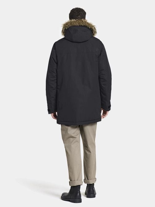 Didriksons Parka Marco Navy Model / Achterkant