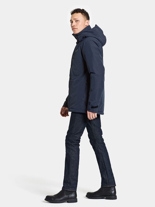 Didriksons Stefan Jacket Navy Model / Zijkant