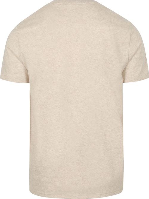 Fred Perry T-Shirt Ecru W50 Product / Achterkant