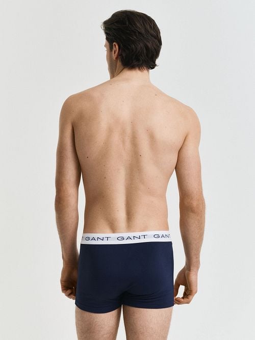 Gant Boxershorts 3-Pack Rood Model / Achterkant