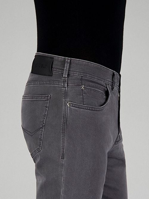 Gardeur Bradley Pants Anthracite Modern Fit Model / Detail