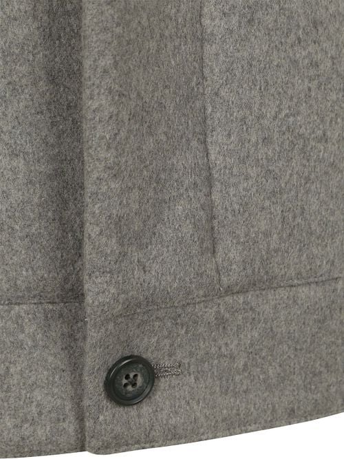 Suitable Bomberjacke Flanell Grau Product / Detail