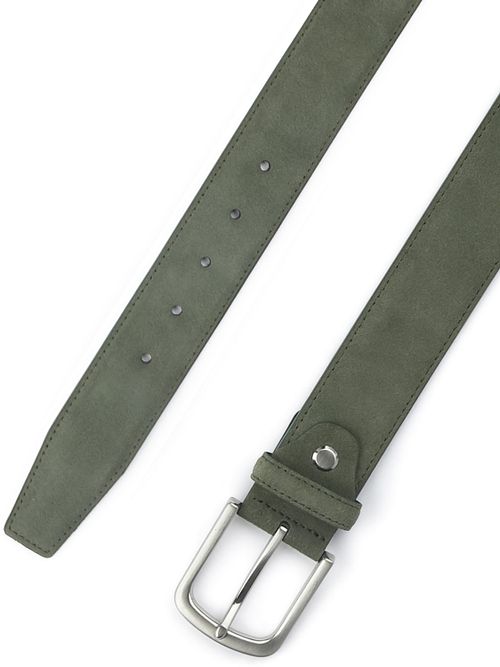 Suitable Belt Suede Leather Green Product / Detail