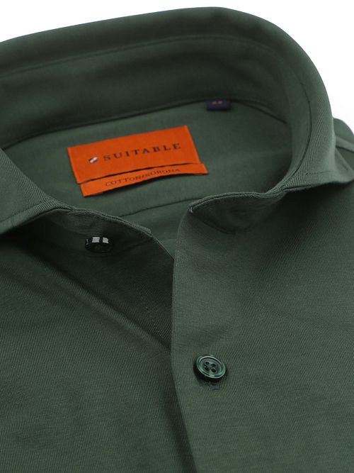 Suitable Sorona Shirt Dark Green