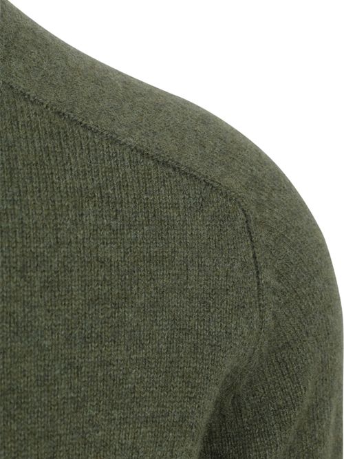 McGregor Pullover Lambswool Melange Sage Green