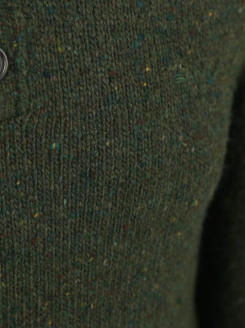 Gant Mocker Pullover Wool Blend Dark Green