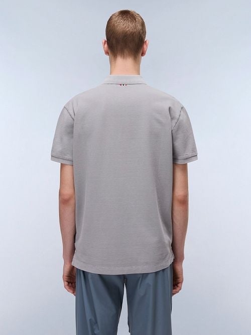 Napapijri Polo Elbas Grey Model / Achterkant