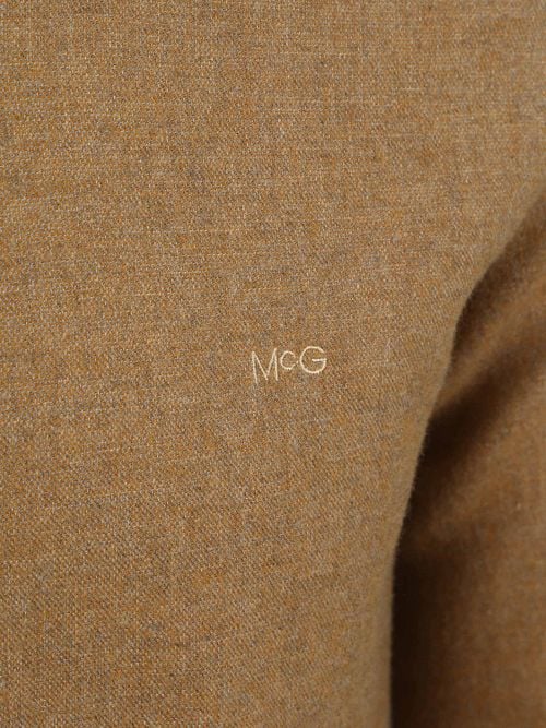 McGregor Overhemd Flanel Melange Camel