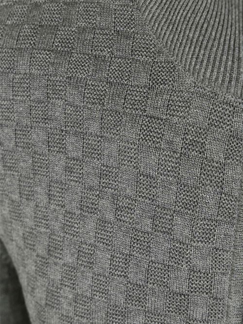 Gant Vest Texture Grijs Product / Detail
