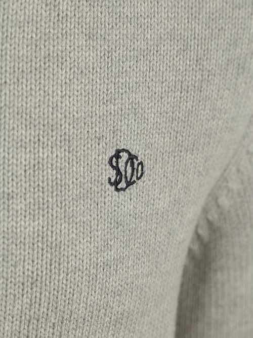 Superdry Pull Half Zip Heavy Gris Product / Detail