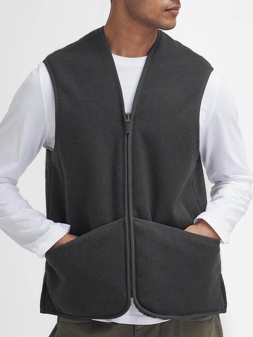 Barbour Voering Bedale Olijfgroen Model / Detail