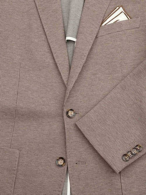 Suitable Flex Jersey Suit Beige
