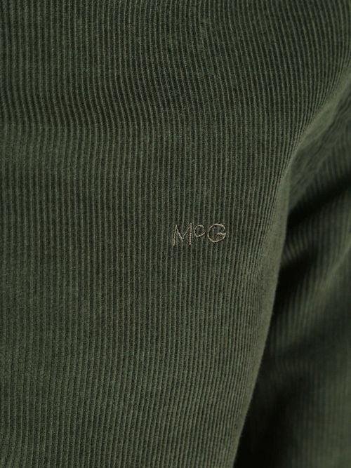 McGregor Overhemd Corduroy Olijfgroen