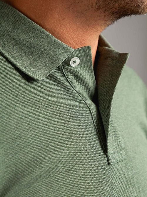 Suitable Mang Poloshirt Groen Model / Detail