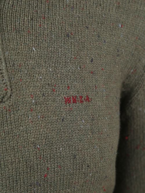 NZA Pullover Mocker Conor Melange Armeegrau Product / Detail