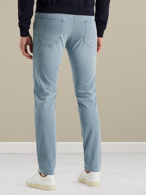 Vanguard V850 Rider Jeans Blau BRB Model / Achterkant