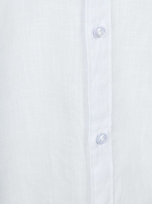 Suitable Korte Mouwen Hemd Cotton Slub Lichtblauw Product / Detail