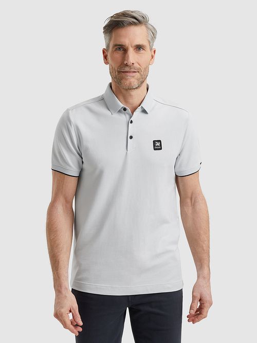 Vanguard Polo Shirt Piqué Light Blue Model / Voorkant