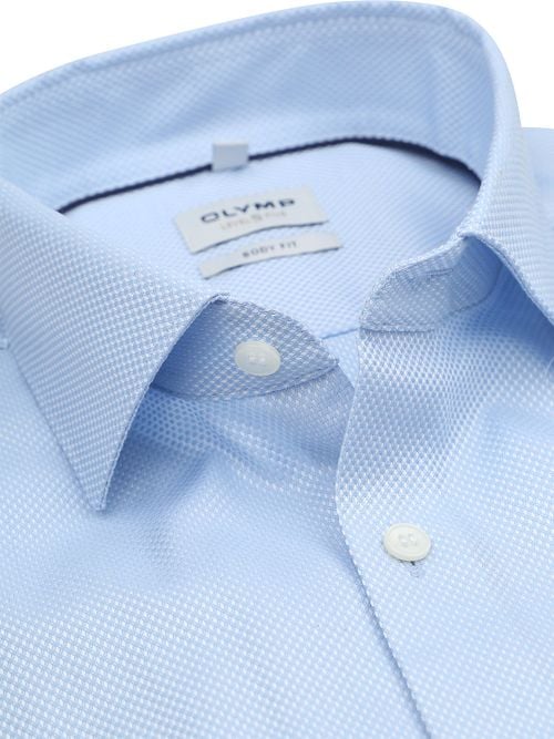 Olymp Level 5 Dobby Shirt Light Blue Product / Detail