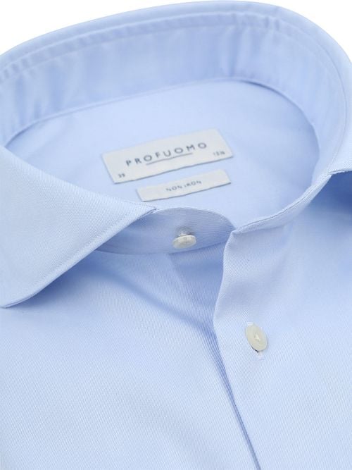 Profuomo Twill Shirt Light Blue Product / Detail