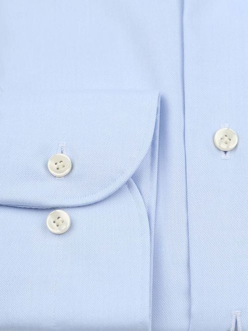 Profuomo Twill Shirt Light Blue Product / Detail