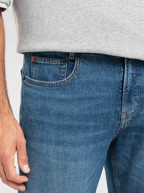 MAC Jeans Rick Blau Model / Detail
