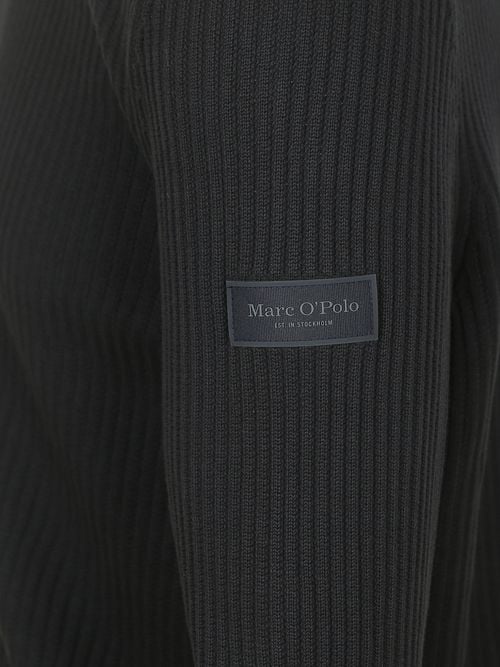 Marc O'Polo Cardigan Button Ribbed Navy Product / Detail