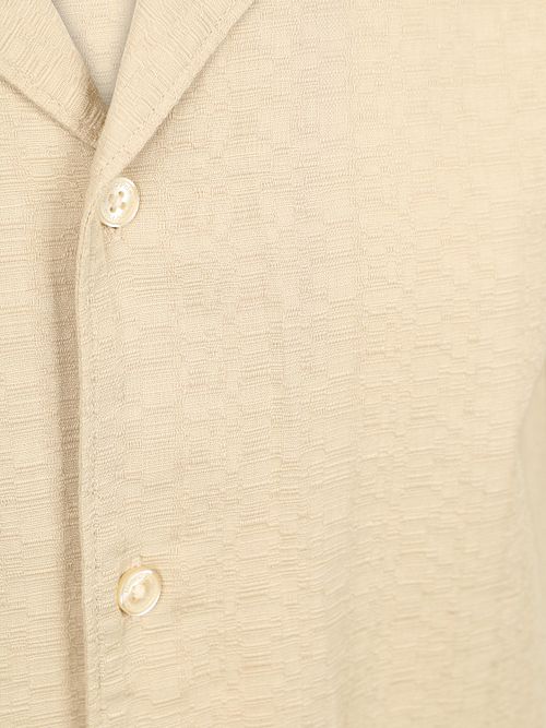 Marc O'Polo Crèpe Shirt Short Sleeves Beige Product / Detail