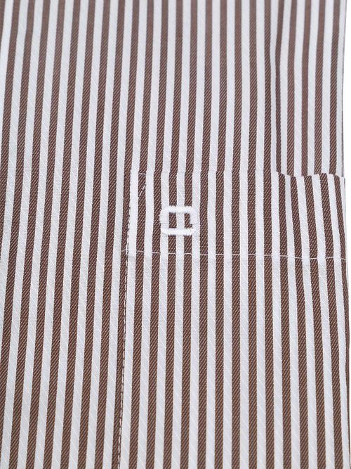 Olymp Chemise Luxor Rayures Marron Product / Detail