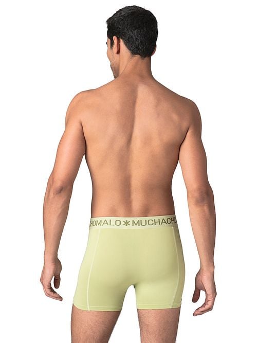 Muchachomalo Solid Swimshort Green Model / Achterkant
