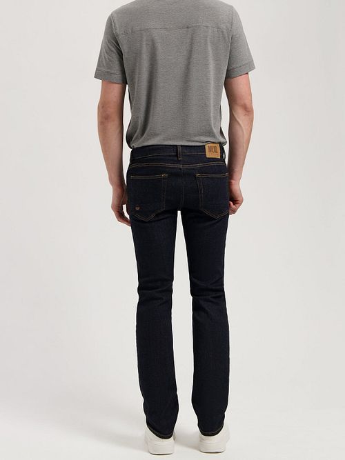 MUD Jean Denim Régulière Bryce Marine Model / Achterkant