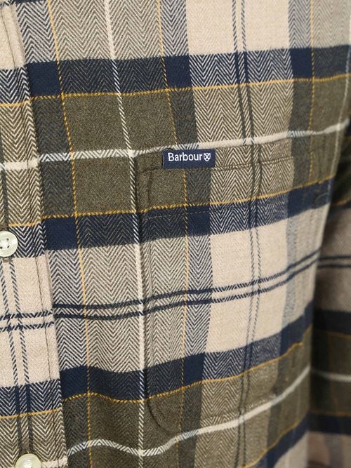 Barbour Chemise Kyeloch Carreaux Olive Product / Detail