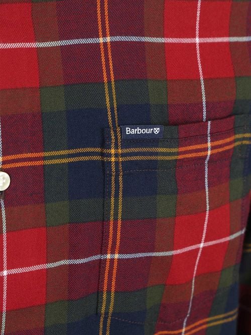 Barbour Fortrose Overhemd Tartan Rood Product / Detail