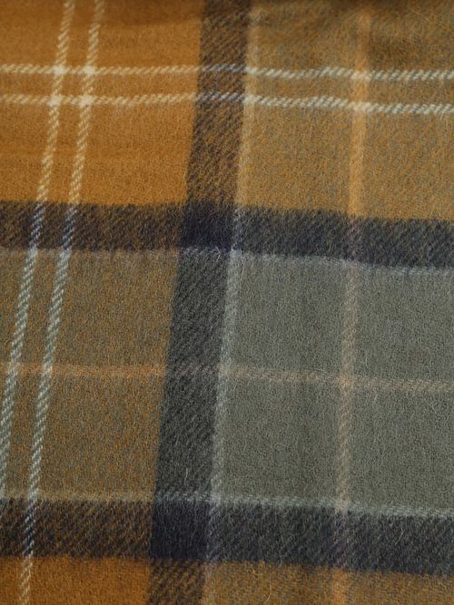 Barbour Scarf Patchwork Tartan Yellow Product / Detail