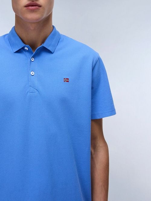 Napapijri Ealis Polo Bleu Mid Model / Detail